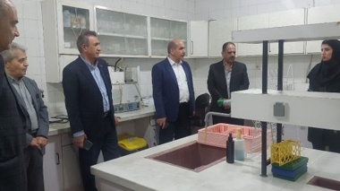 بازدید رئیس مؤسسه بیوتکنولوژی کشاورزی از آزمایشگاه تراریخته خوزستان